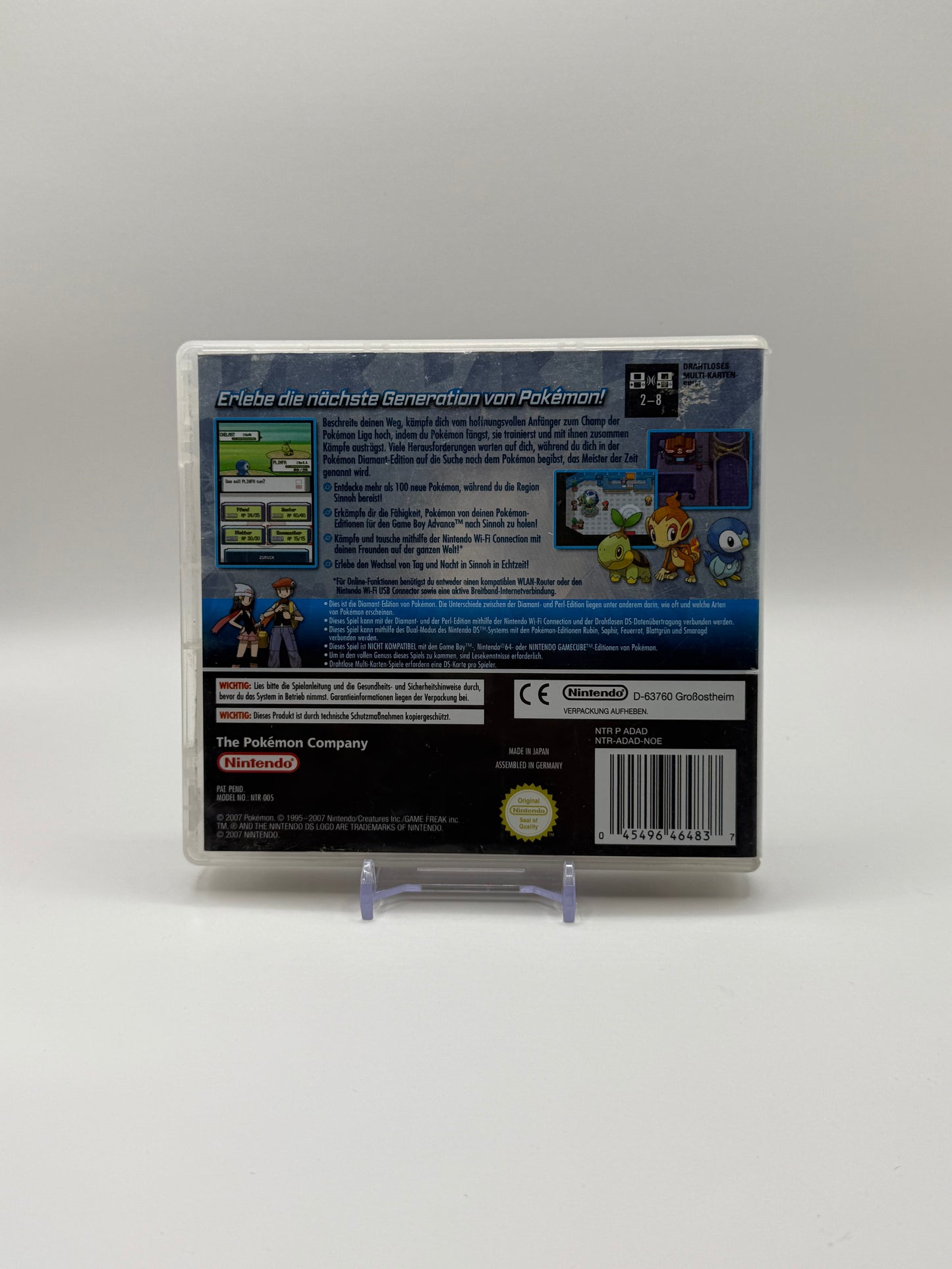 Nintendo DS Pokémon Diamant Edition mit OVP