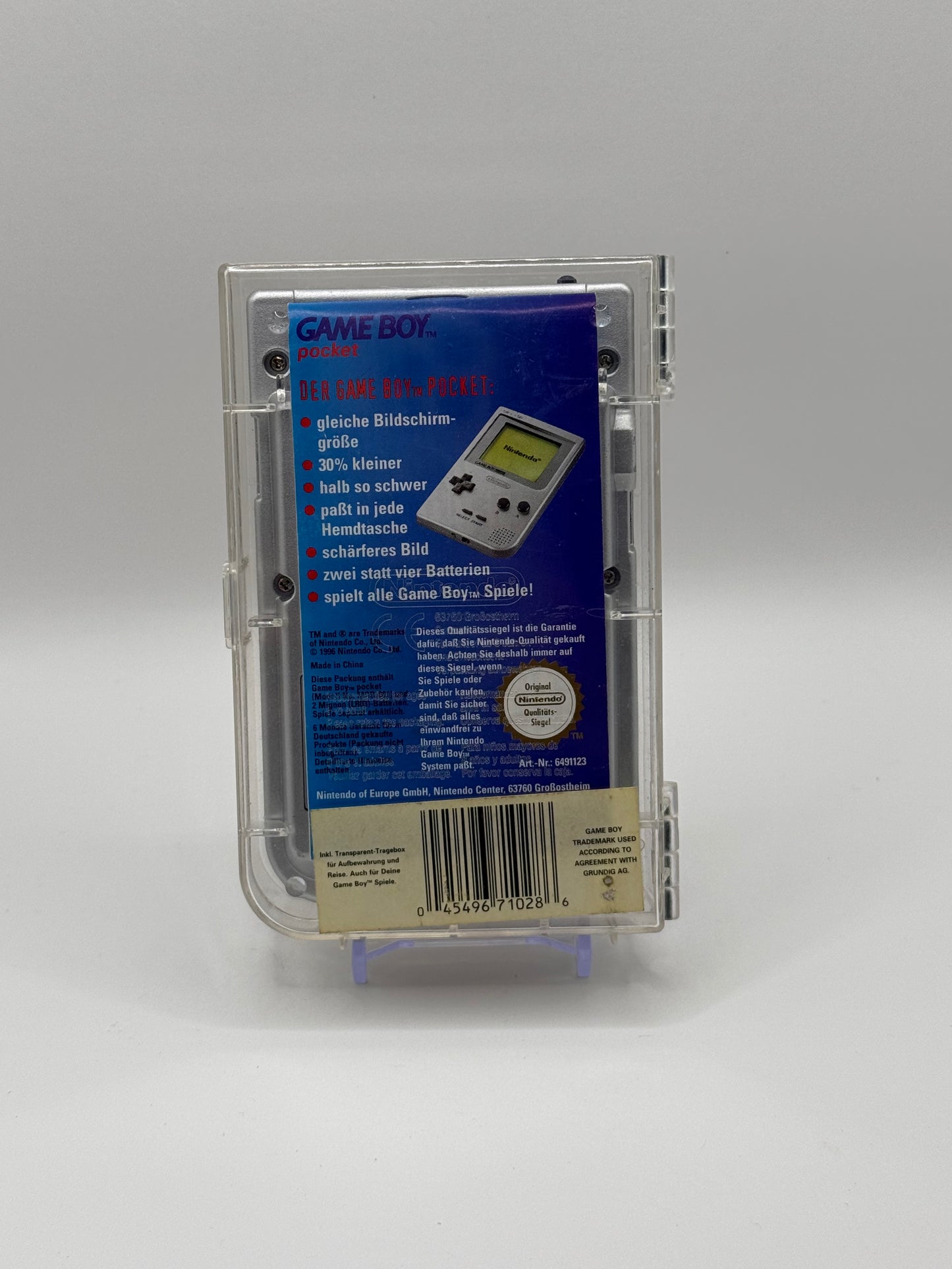 Nintendo Game Boy Pocket inkl. Original Case & Anleitung