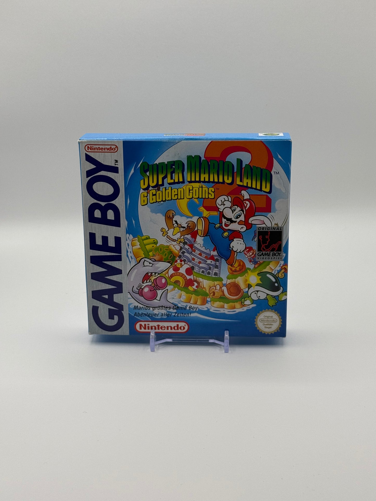 Super Mario Land 2: 6 Golden Coins (Game Boy) – OVP & Anleitung