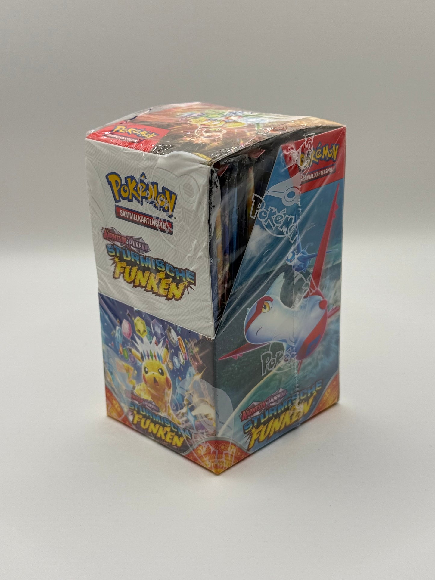 Pokémon Display (18 Booster) Stürmische Funken NEU