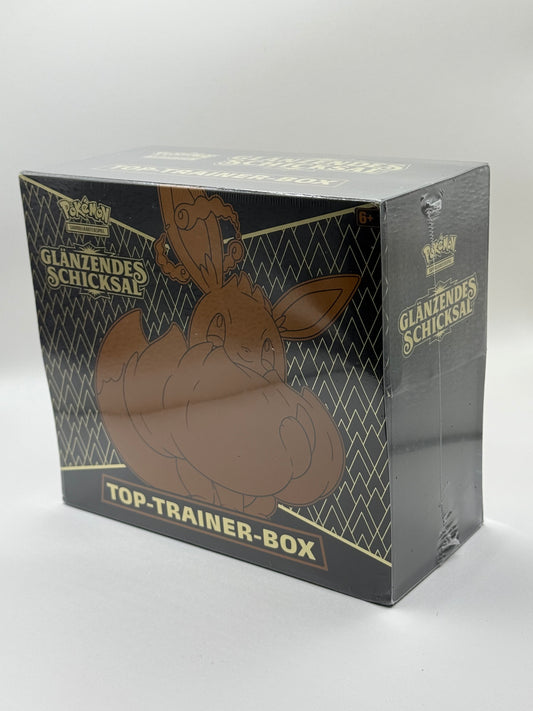 Pokémon Top-Trainer-Box Glänzendes Schicksal NEU