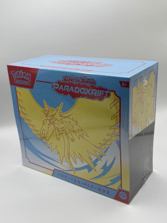 Pokémon Top-Trainer-Box Paradoxrift NEU