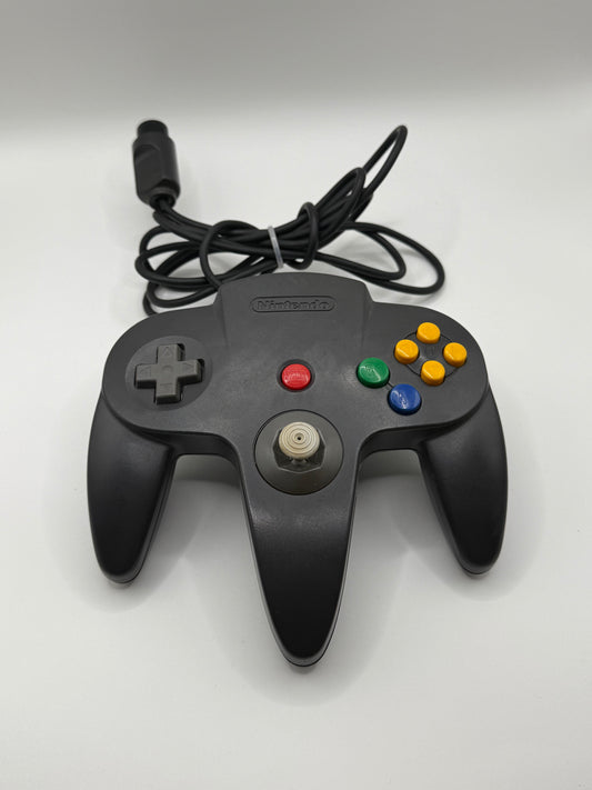 Nintendo N64 Original Controller (schwarz)